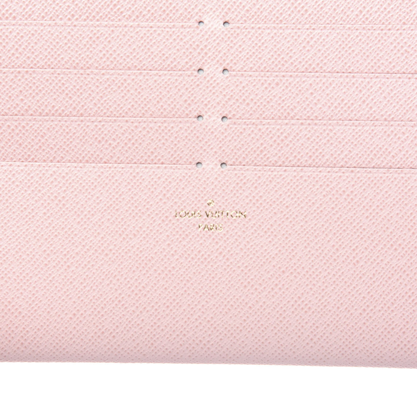 Calfskin Felicie Card Holder Insert Rose Ballerine