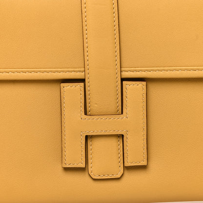 Hermes Swift Jige Elan 29 Clutch Jaune Sable 8 of 10