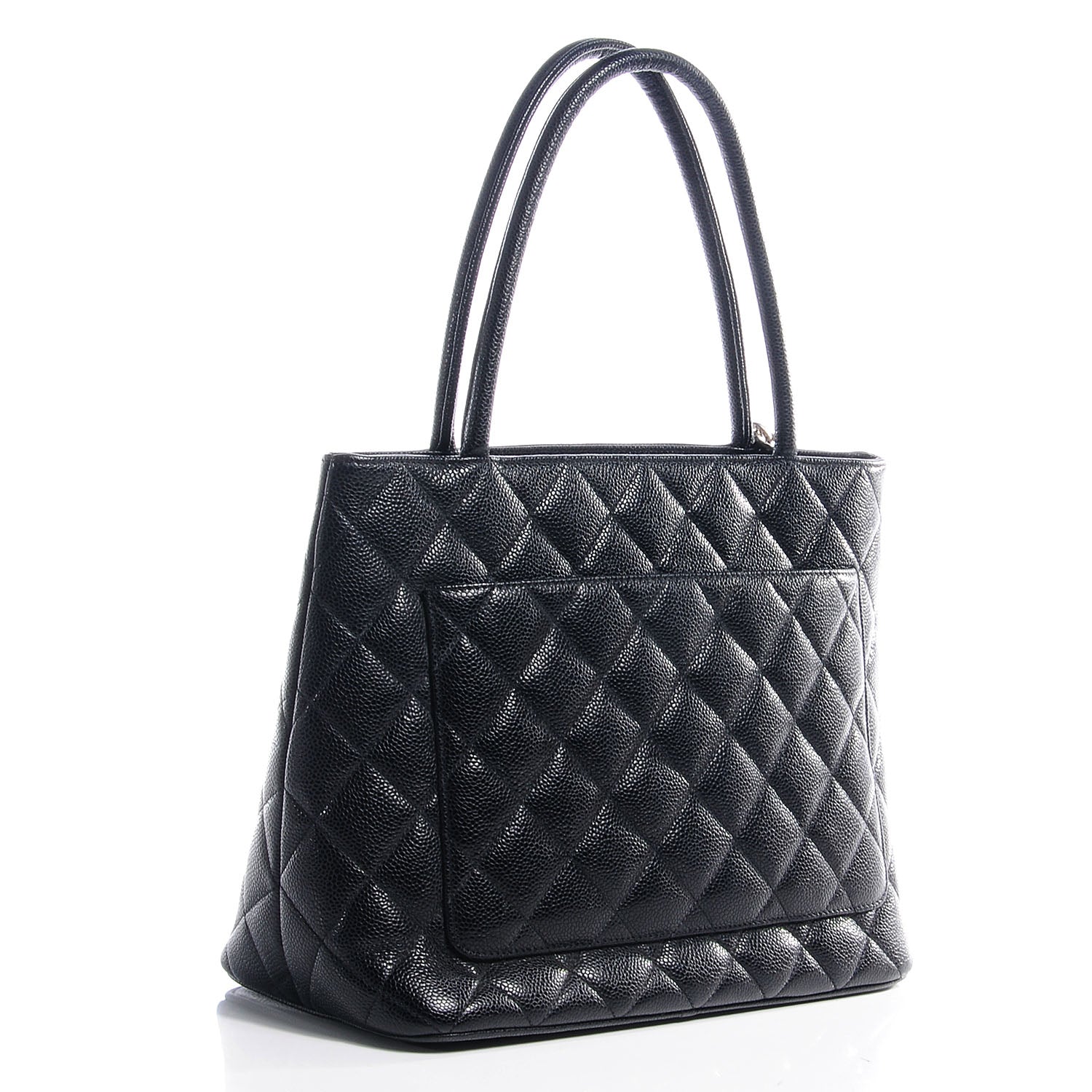 Chanel Caviar Medallion Tote Black 3 of 7