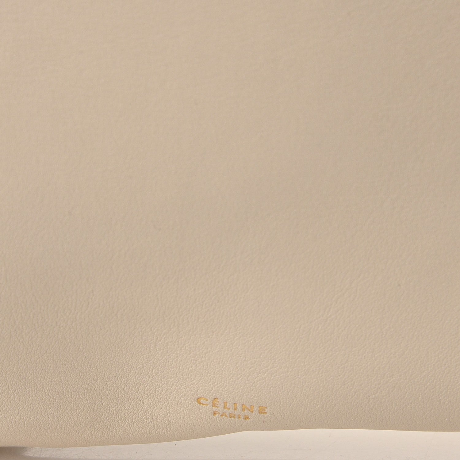 Celine Calfskin Triangle Open Sac Cream 11 of 14