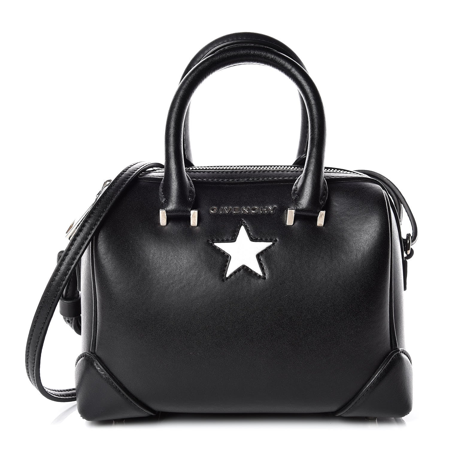 Givenchy Calfskin Star Micro Lucrezia Black Silver 1 of 11