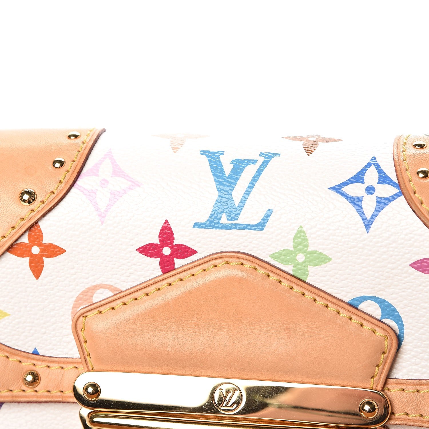 Louis Vuitton Monogram Multicolor Marilyn White 7 of 9