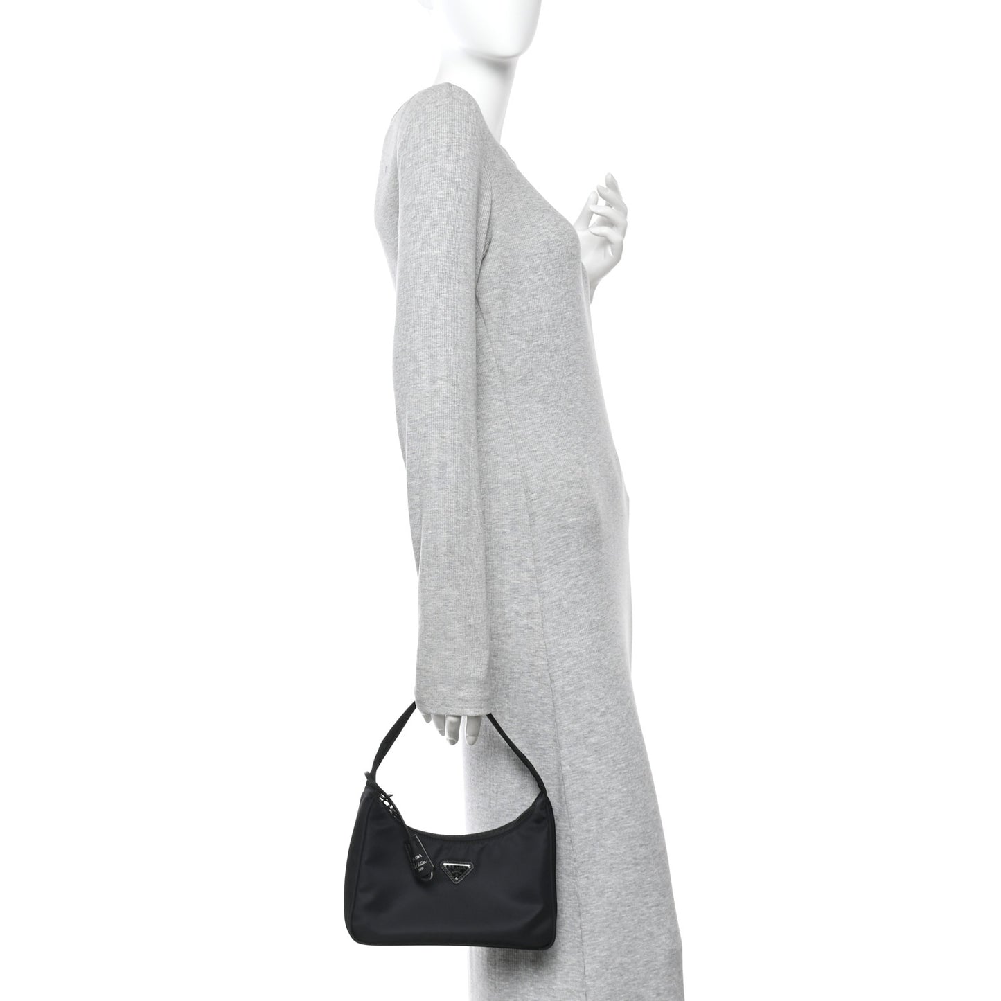 Tessuto Nylon Mini Re-Edition 2000 Bag Black