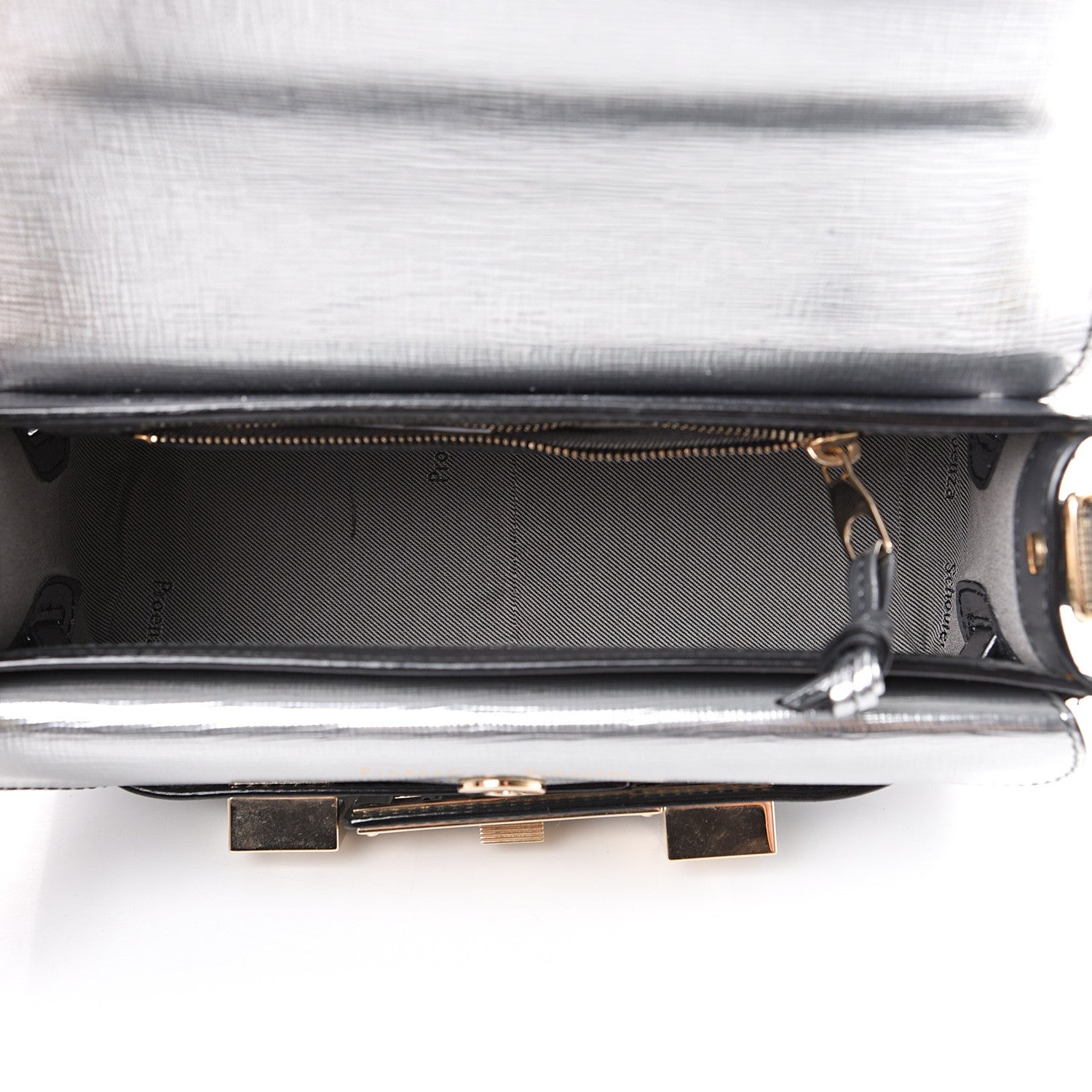 Proenza Schouler New Linosa Mini PS11 Classic Shoulder Bag Silver 4 of 10