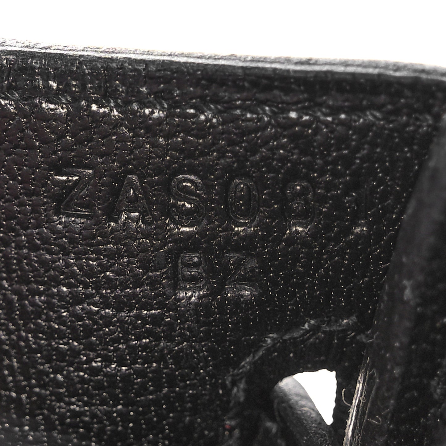 Togo Matte Alligator Birkin Touch 25 Black