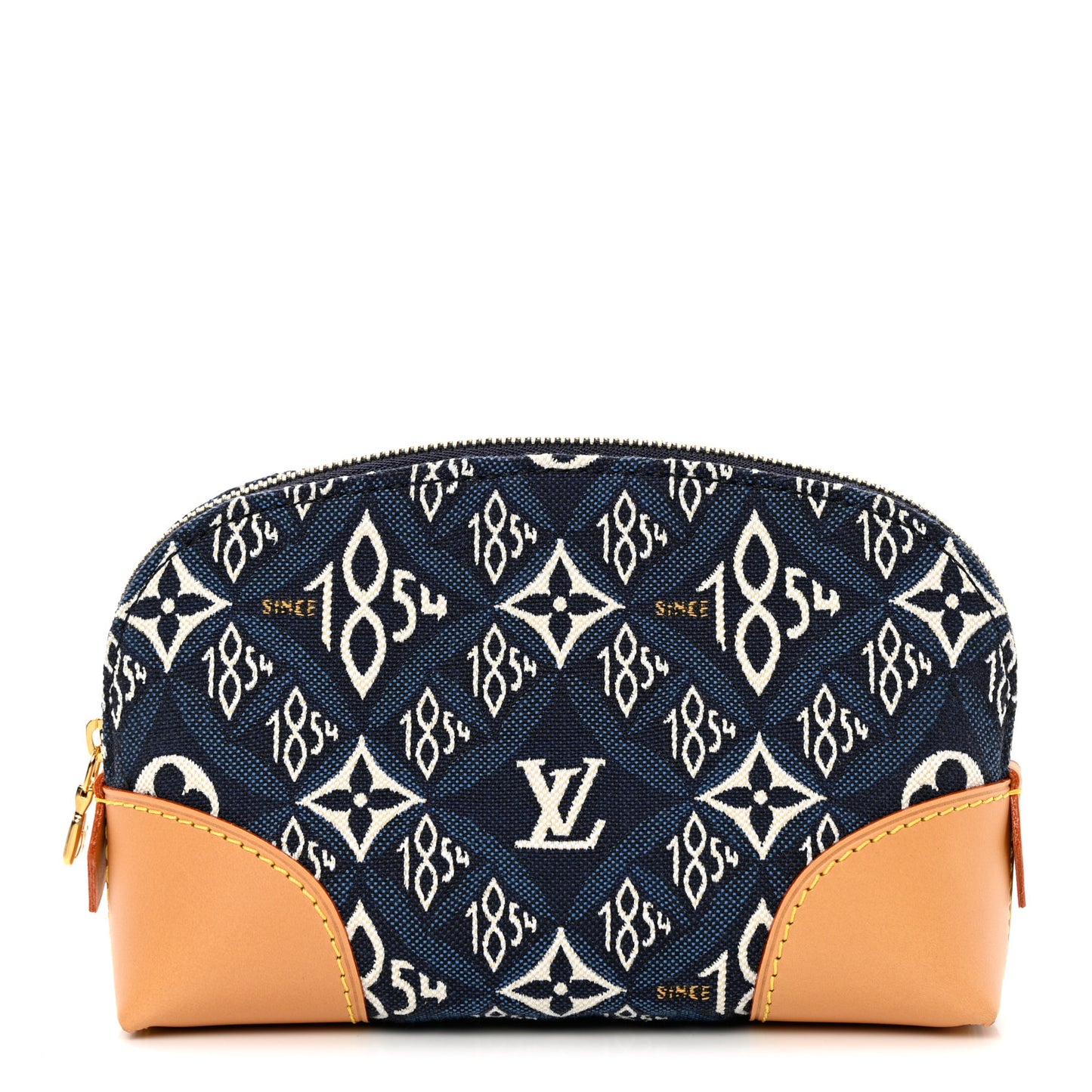 Jacquard Since 1854 Cosmetic Pouch PM Blue