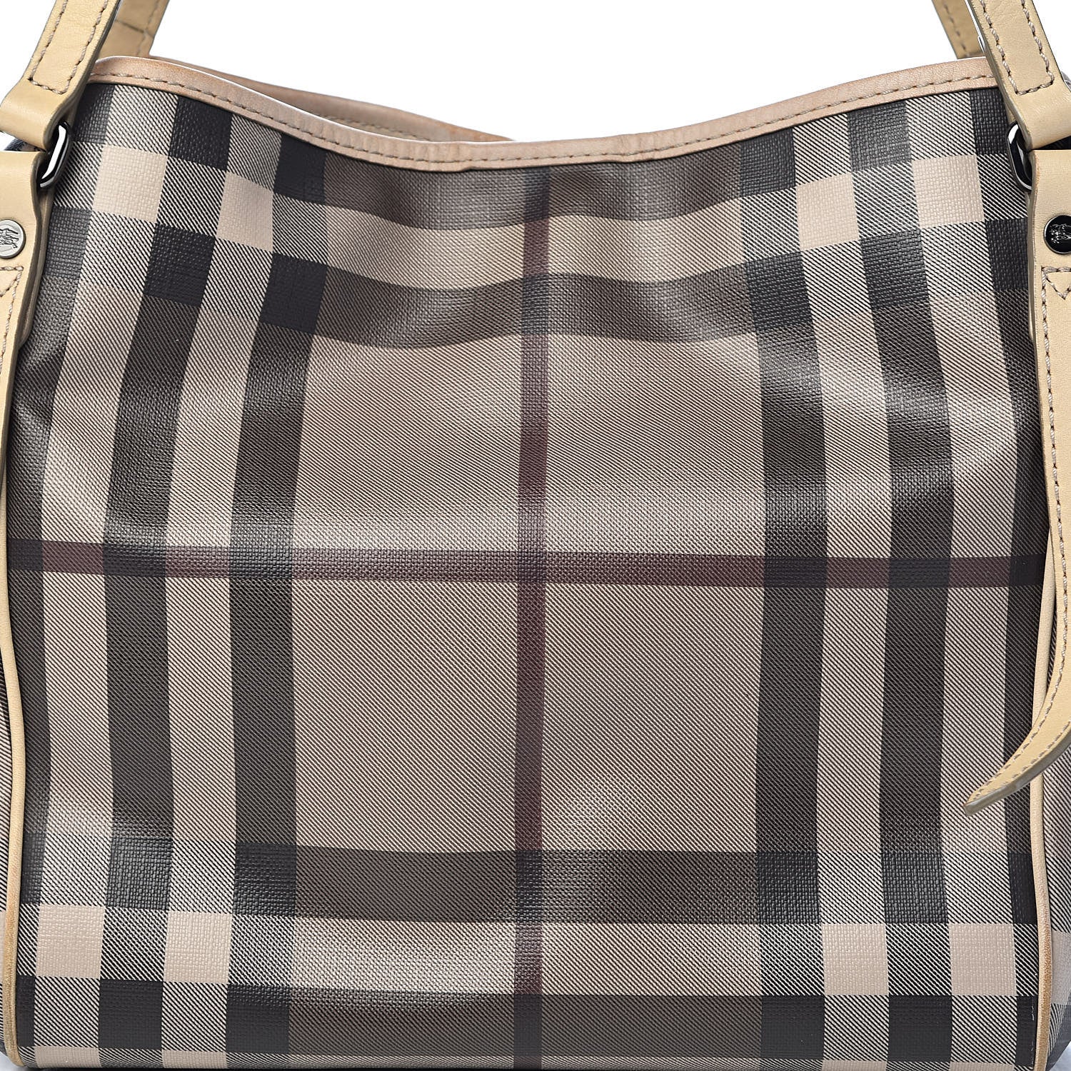 Burberry Smoked Check Small Canterbury Tote Trench 16 of 16