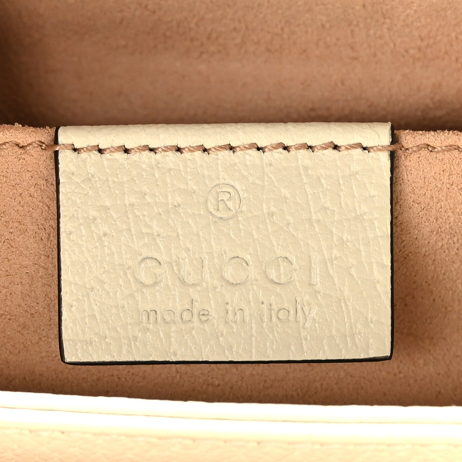 Gucci GG Supreme Monogram Flora Web Small Ophidia Chain Shoulder Bag White 6 of 10