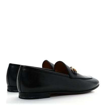 Gucci Calfskin Womens Jordaan Loafers 39 Black 4 of 9
