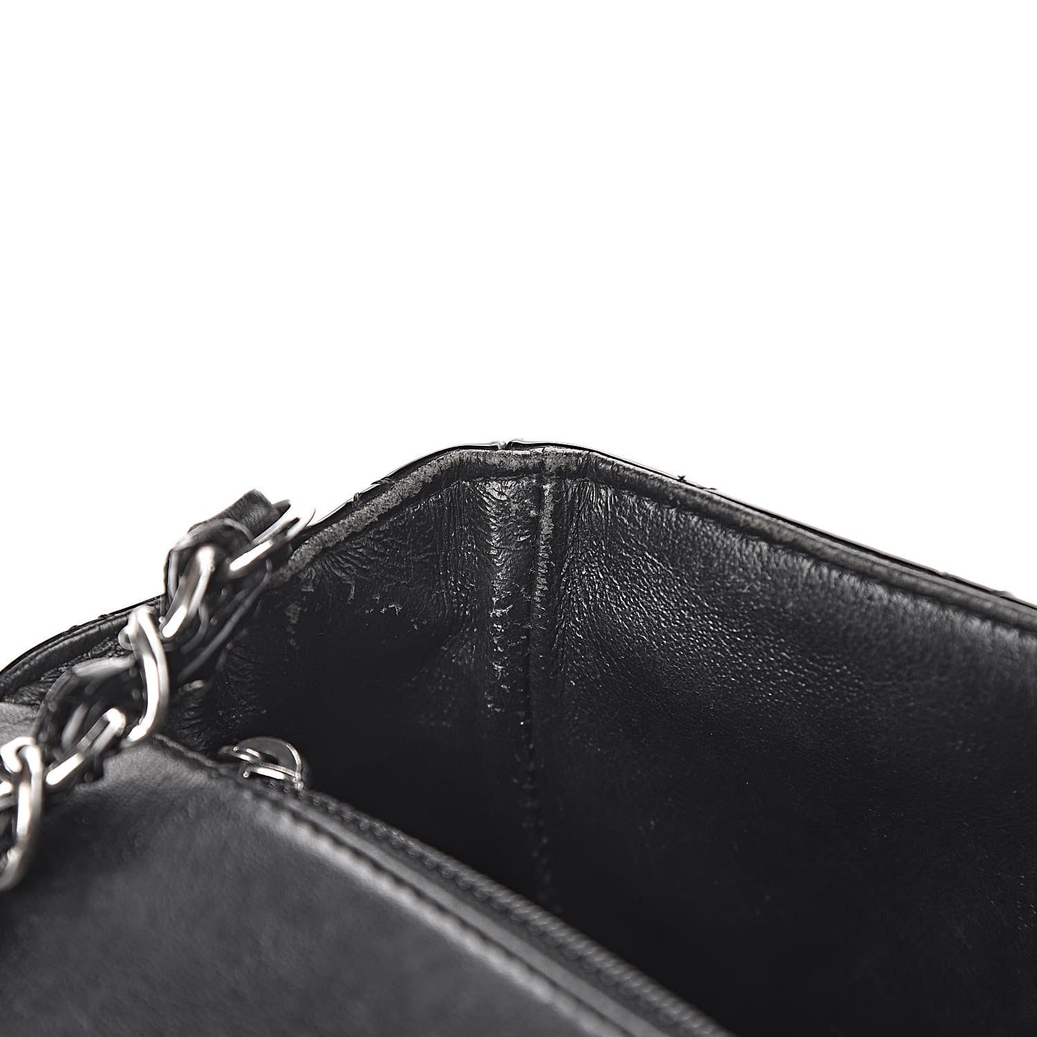Chanel Patent Calfskin Quilted Mini Rectangular Flap Black 11 of 16