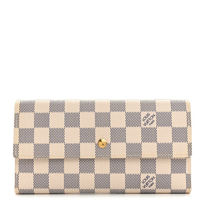 Louis Vuitton Damier Azur Porte Tresor International Wallet 1 of 8