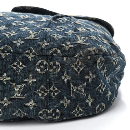 Louis Vuitton Denim Daily GM Gris Blue 9 of 12