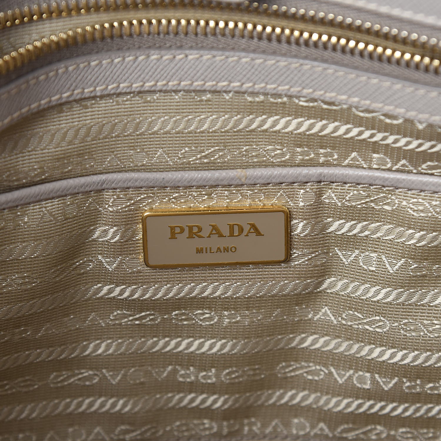 Prada Saffiano Lux Medium Tote Pomice 6 of 8