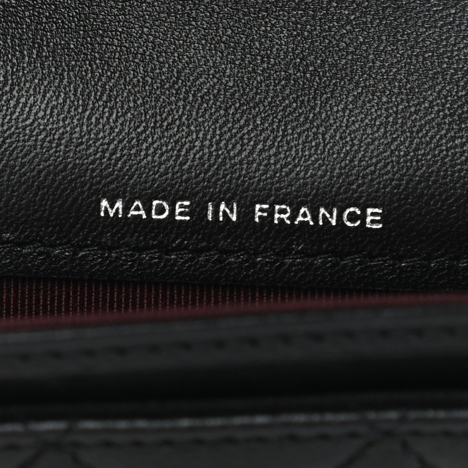 Chanel Lambskin Quilted Flap Card Holder Wallet Black 7 of 12