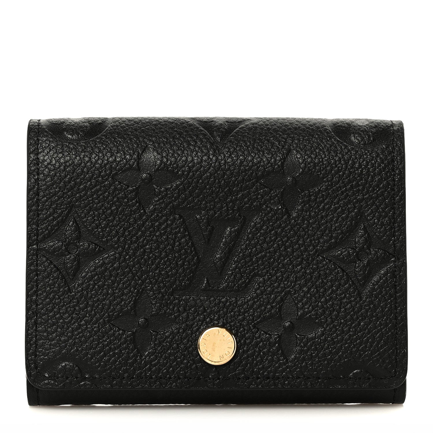 Louis Vuitton Empreinte Business Card Holder Black 1 of 8
