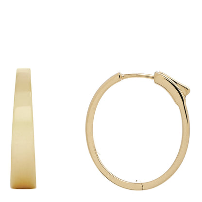 Anita Ko 18K Yellow Gold Classic Meryl Hoop Earrings 1 of 5