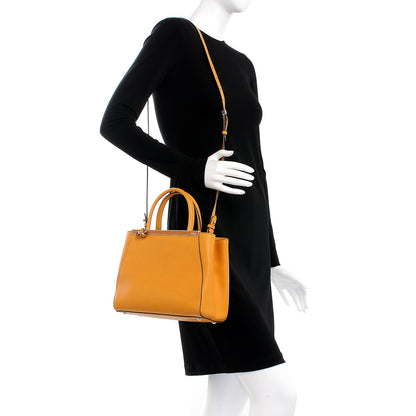 Fendi Vitello Elite Petite 2Jours Tote Syrup 2 of 12