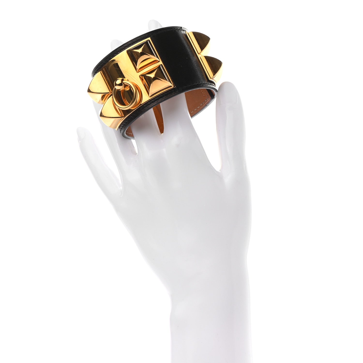 Hermes Box Collier de Chien CDC Bracelet S Black 2 of 5