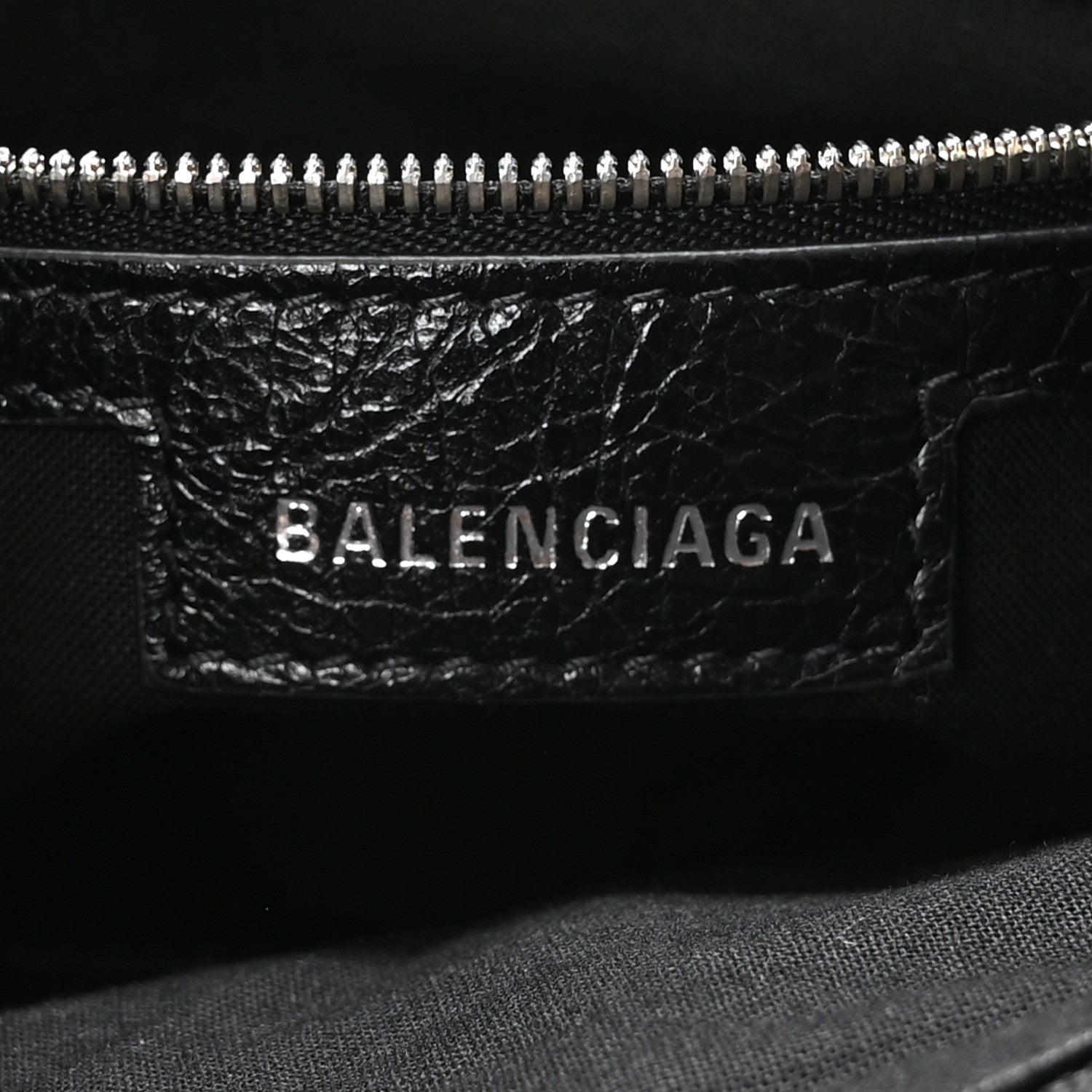 Balenciaga Agneau Arena Small Le Cagole Shoulder Bag Black 7 of 11