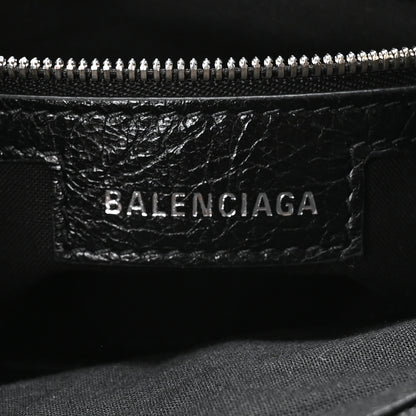 Balenciaga Agneau Arena Small Le Cagole Shoulder Bag Black 7 of 11
