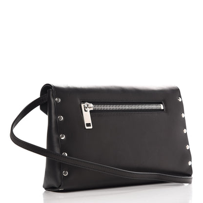Celine Natural Calfskin Biker Evening Clutch on Strap Black 3 of 9