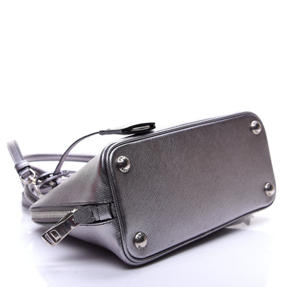 Prada Saffiano Lux Small Promenade Tote Cromo 4 of 12