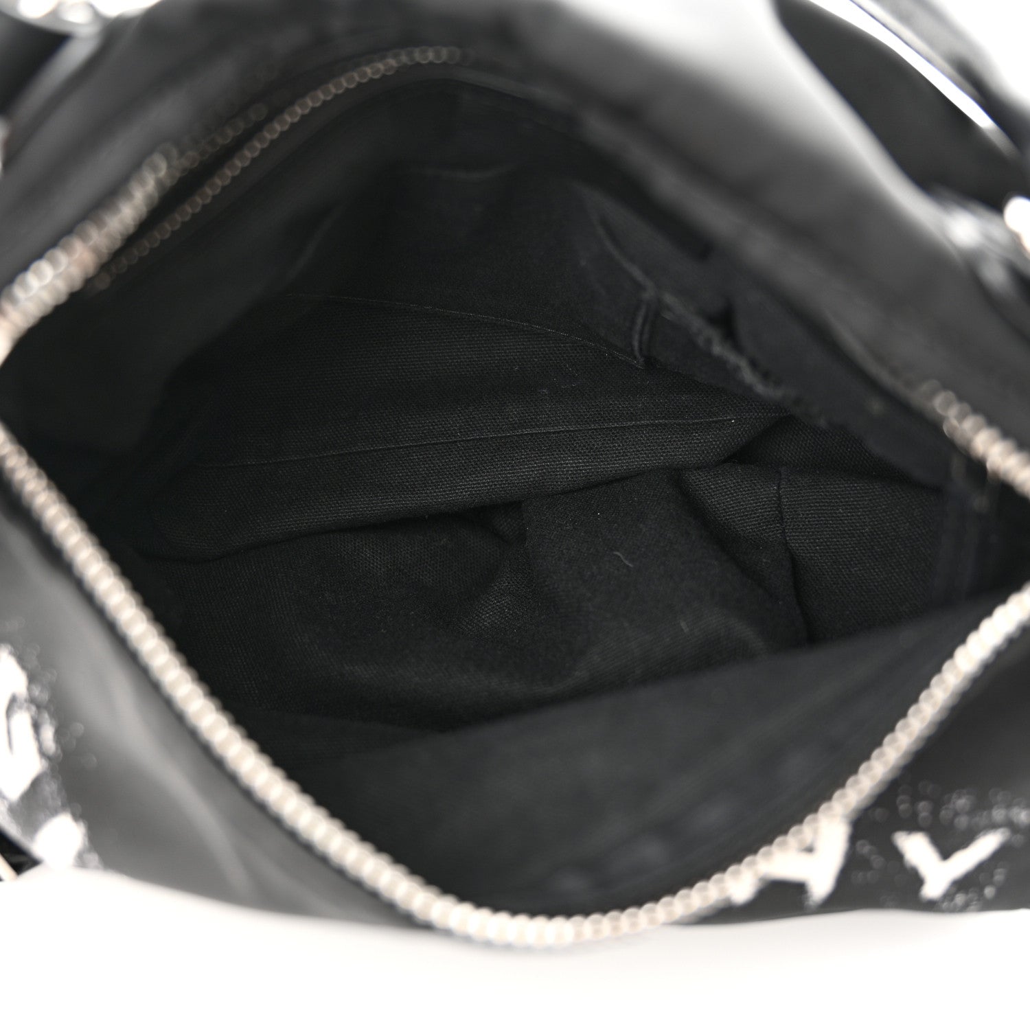 Givenchy Nylon Logo Small Pandora Black White 5 of 12