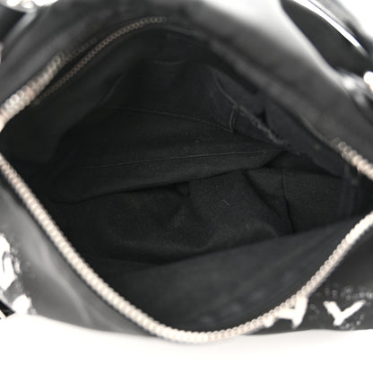 Givenchy Nylon Logo Small Pandora Black White 5 of 12