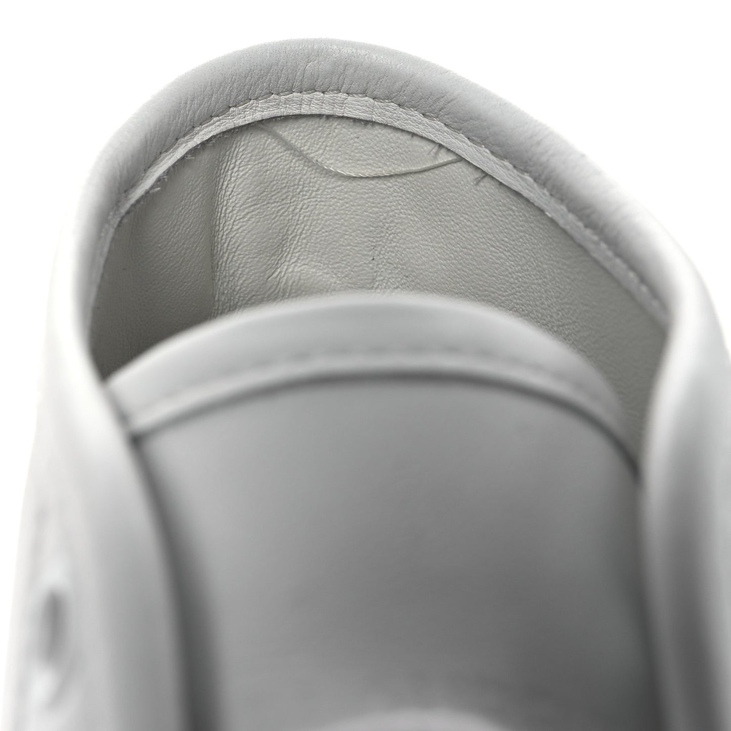 Calfskin Womens Court Classic SL/39 Mid Top Sneakers Blanc Bebe 39.5 Blanc Bebe Rose
