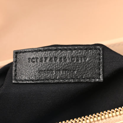 Saint Laurent Calfskin Y Quilted Monogram Medium Loulou Chain Satchel Nude Powder 7 of 10