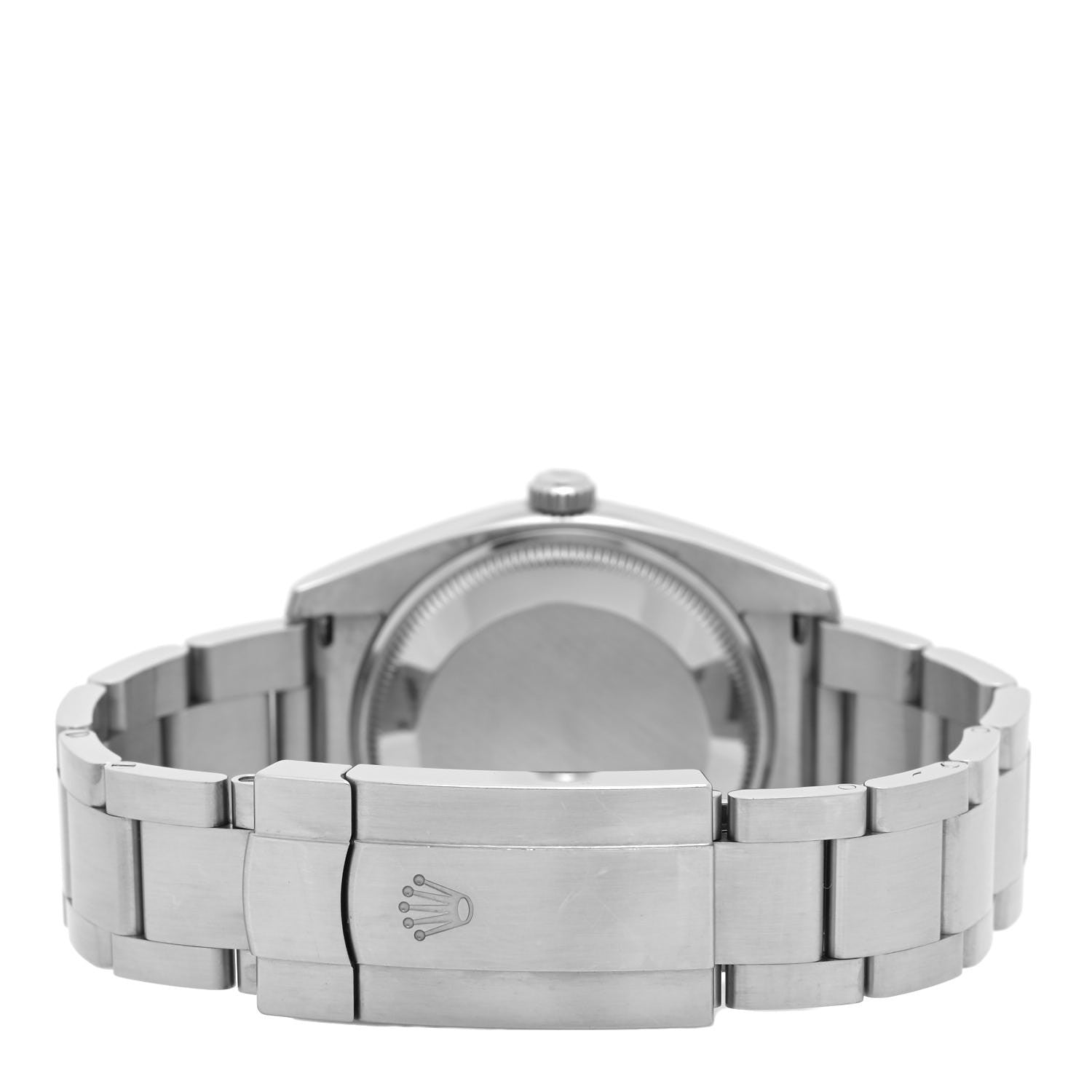 Rolex Stainless Steel 34mm Oyster Perpetual Watch Silver 114200 3 of 4