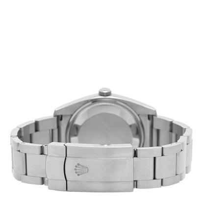 Rolex Stainless Steel 34mm Oyster Perpetual Watch Silver 114200 3 of 4