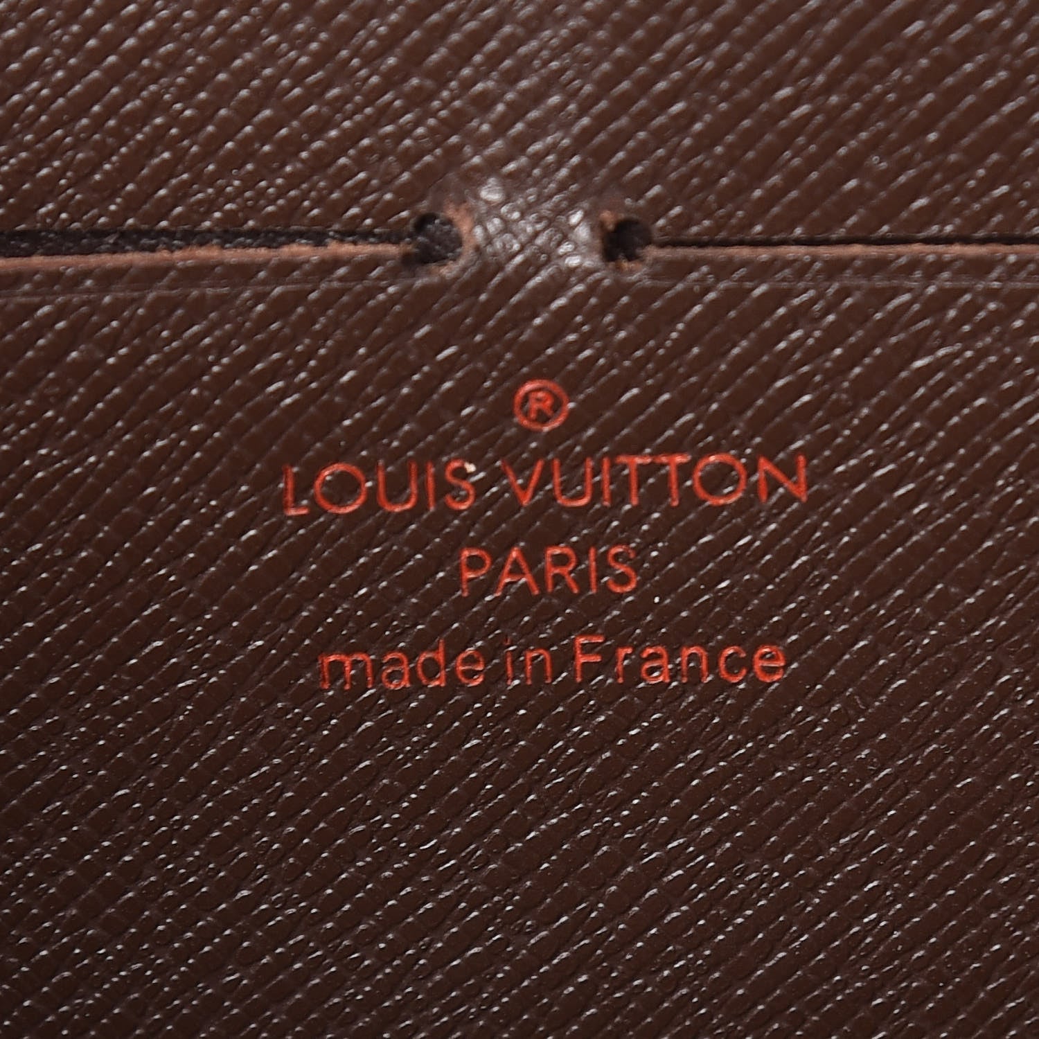 Louis Vuitton Damier Ebene Zippy Wallet 6 of 8
