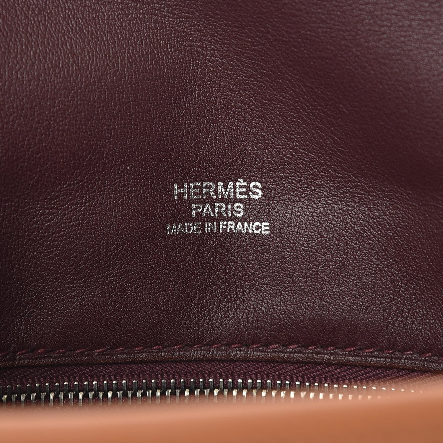 Hermes Veau Swift Mini Sac Berline Gold 6 of 10