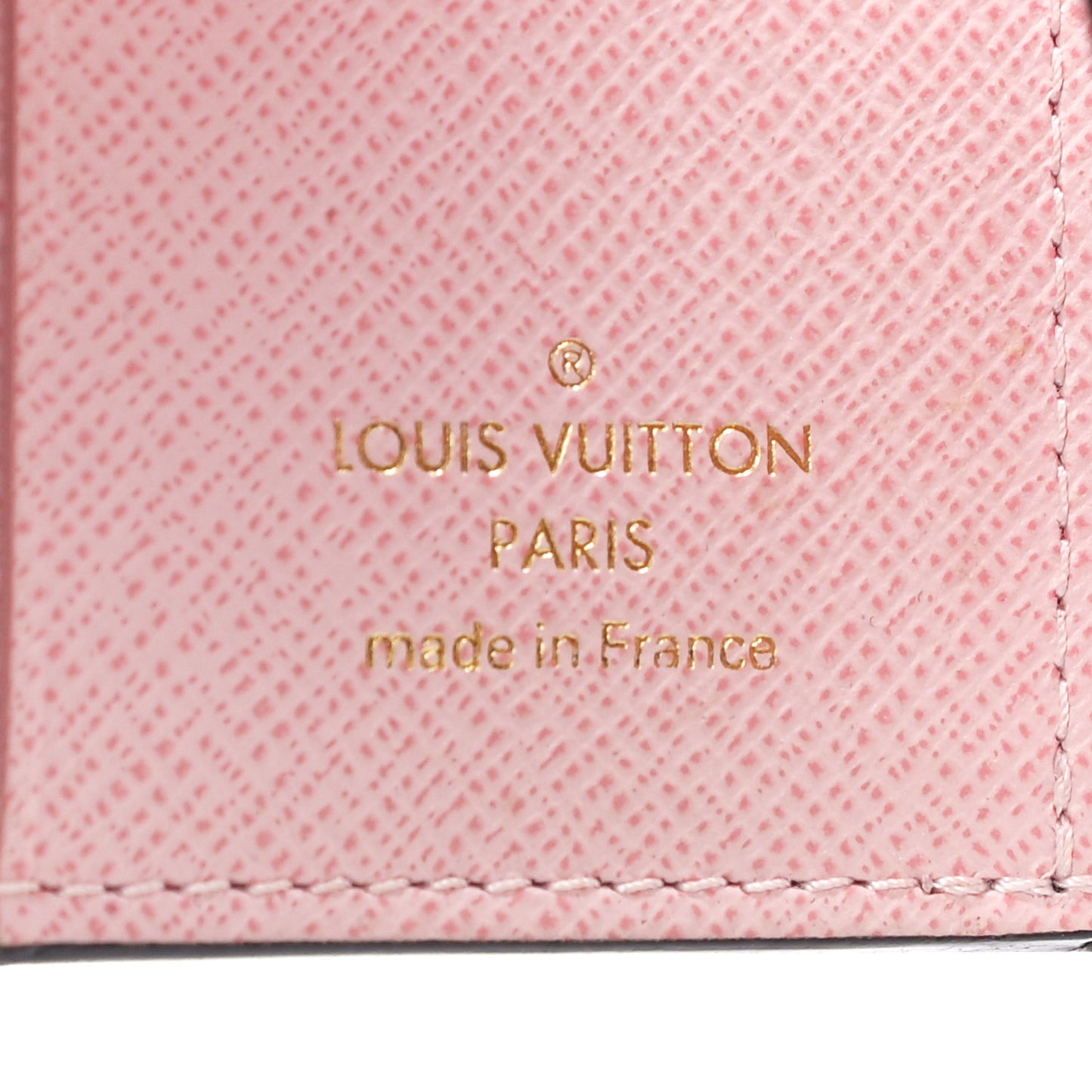 Monogram Zoe Wallet Rose Ballerine