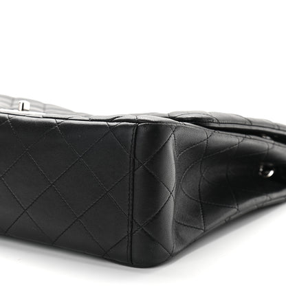 Chanel Lambskin Quilted Maxi Single Flap Black 9 of 9