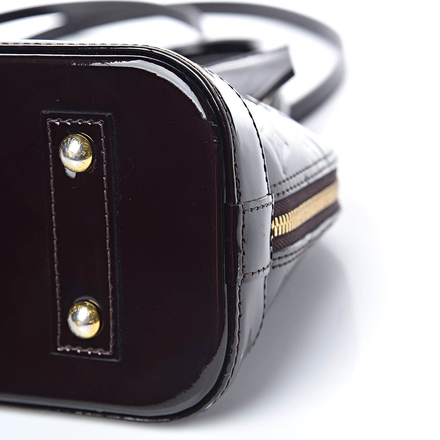 Louis Vuitton Vernis Alma BB Amarante 11 of 11