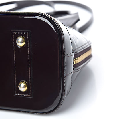 Louis Vuitton Vernis Alma BB Amarante 11 of 11