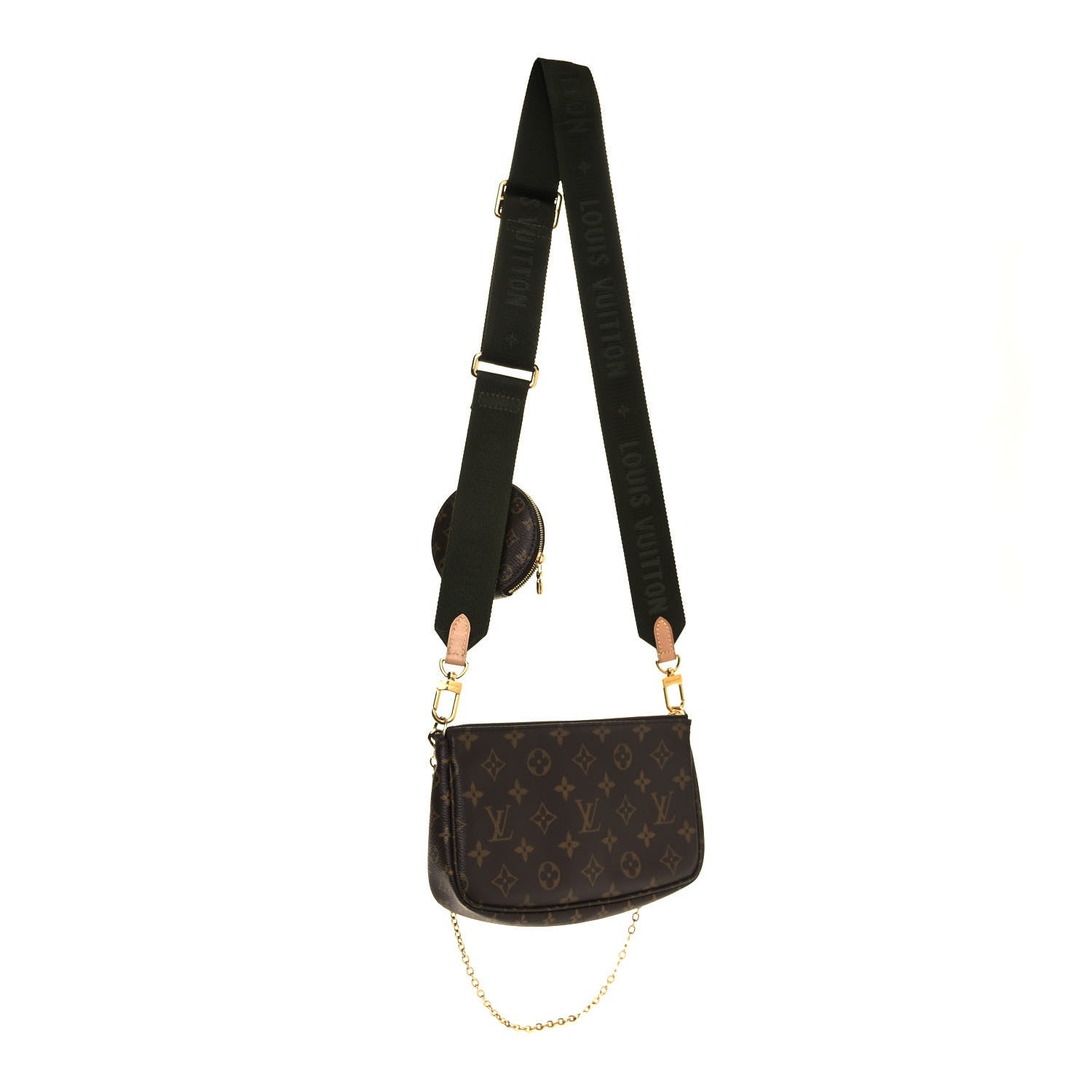Louis Vuitton Monogram Multi Pochette Accessories Kaki 3 of 14