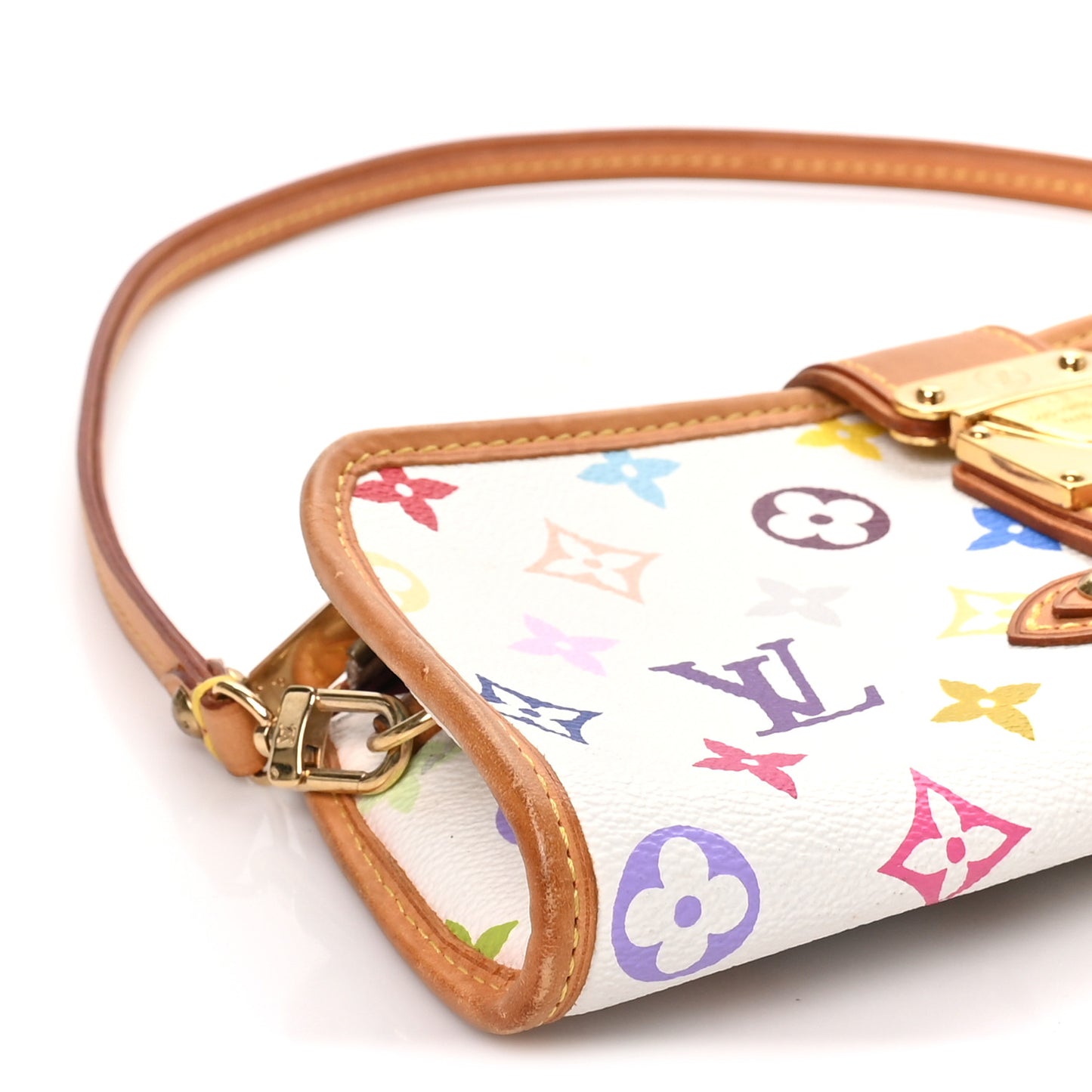 Monogram Multicolor Shirley White
