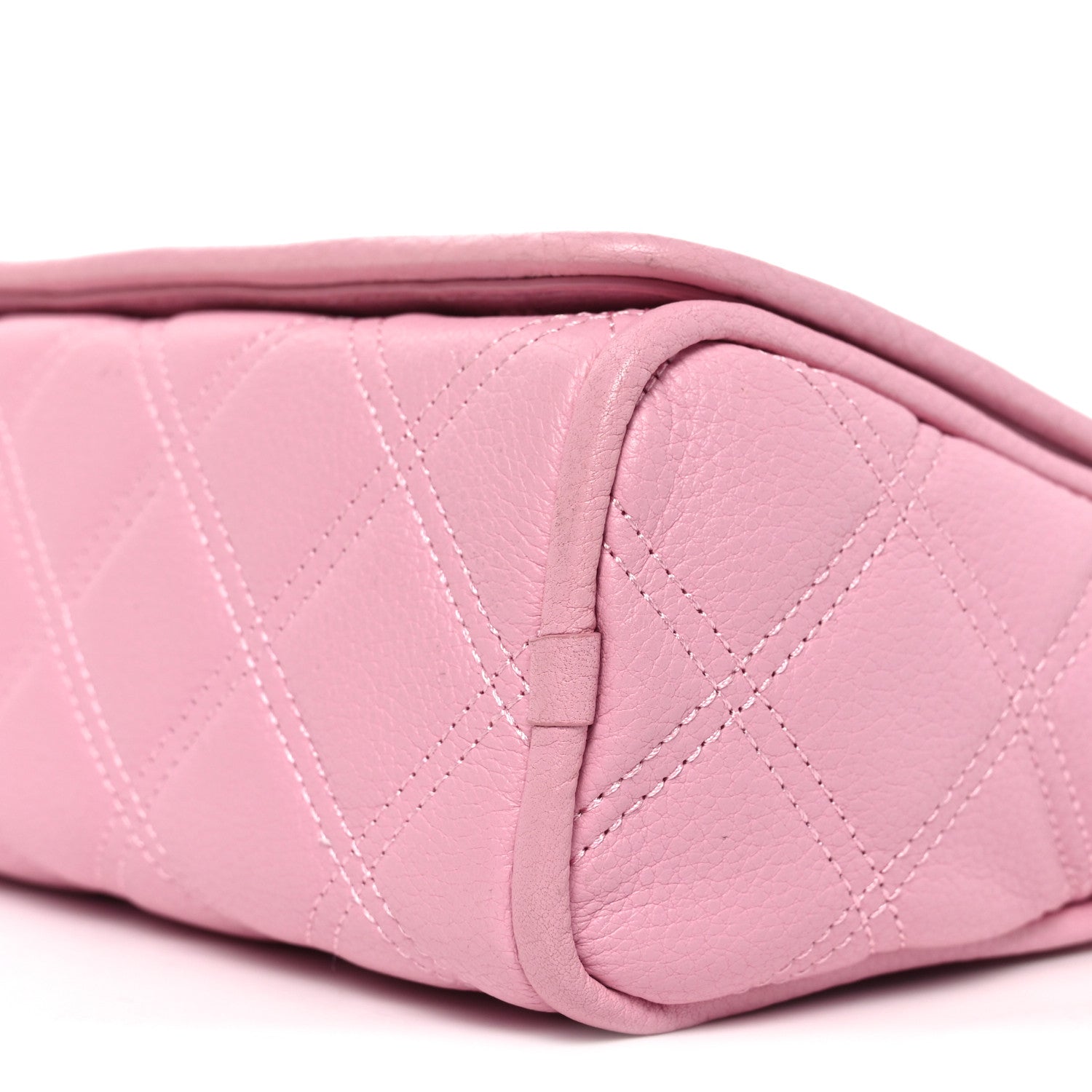 Marc Jacobs ショルダーバッグ ピンク Marc Jacobs Grained Calfskin Quilted Double Stitched Small The