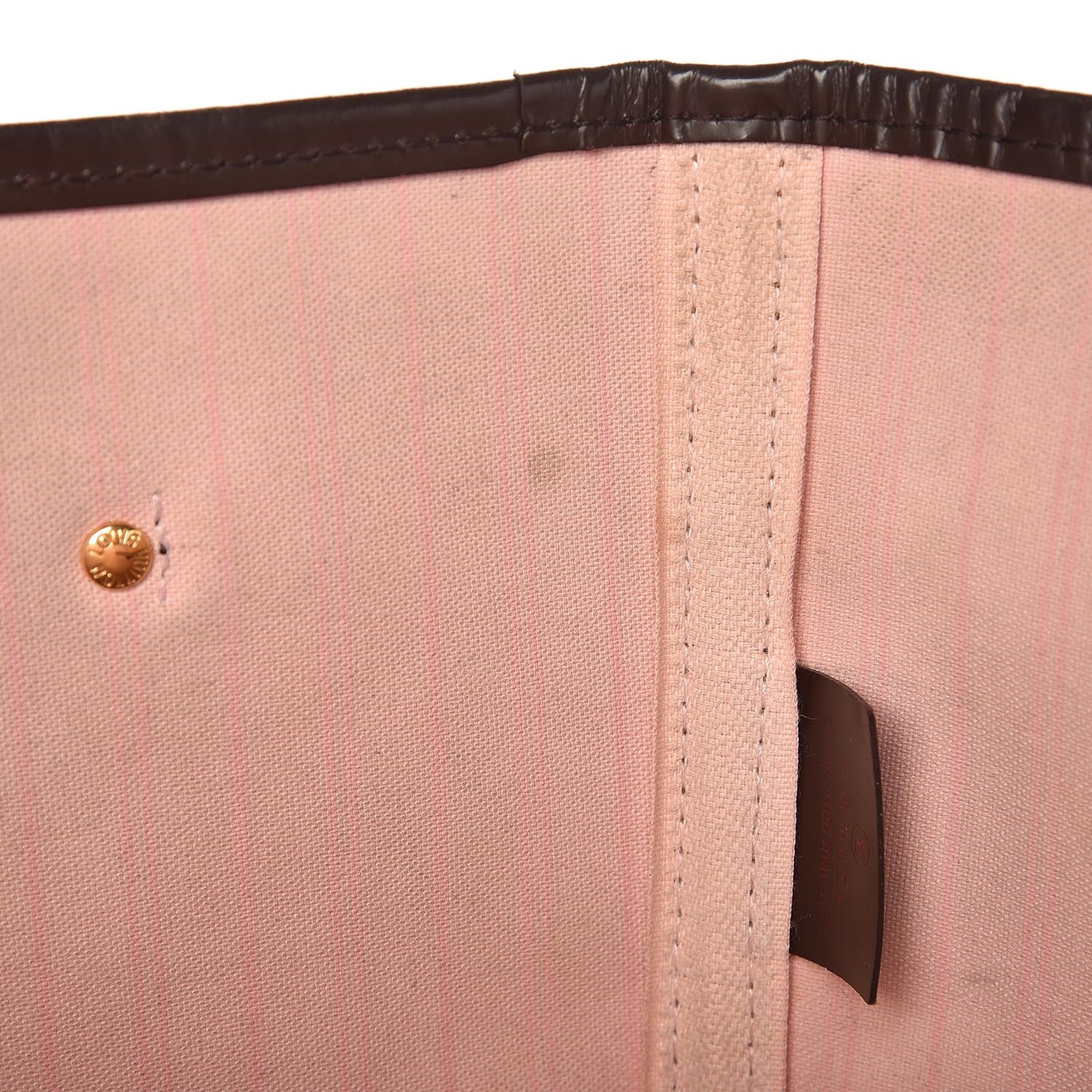 Damier Ebene Neo Neverfull MM Rose Ballerine