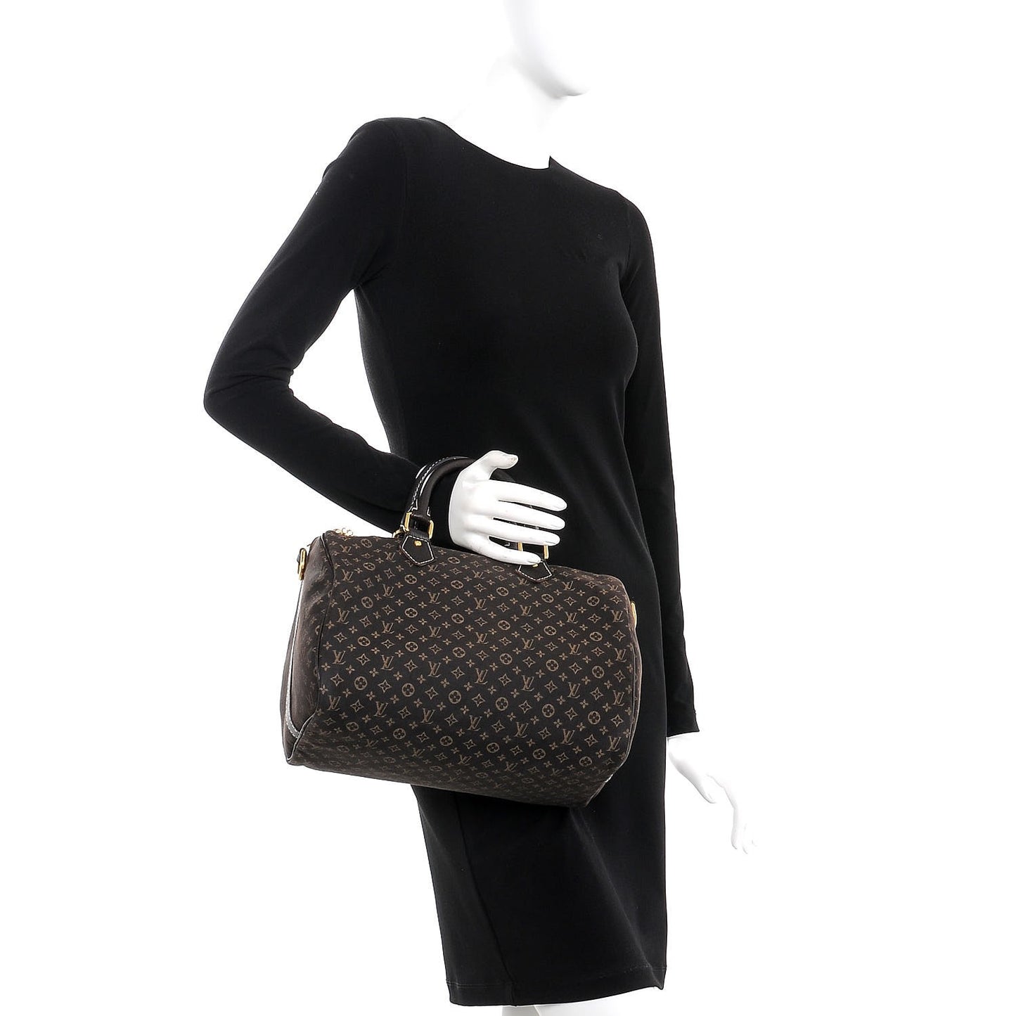 Monogram Idylle Speedy Bandouliere 30 Fusain