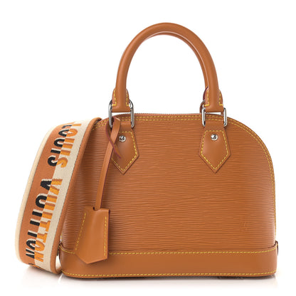 Louis Vuitton Epi Jacquard Alma BB Honey Gold 1 of 9