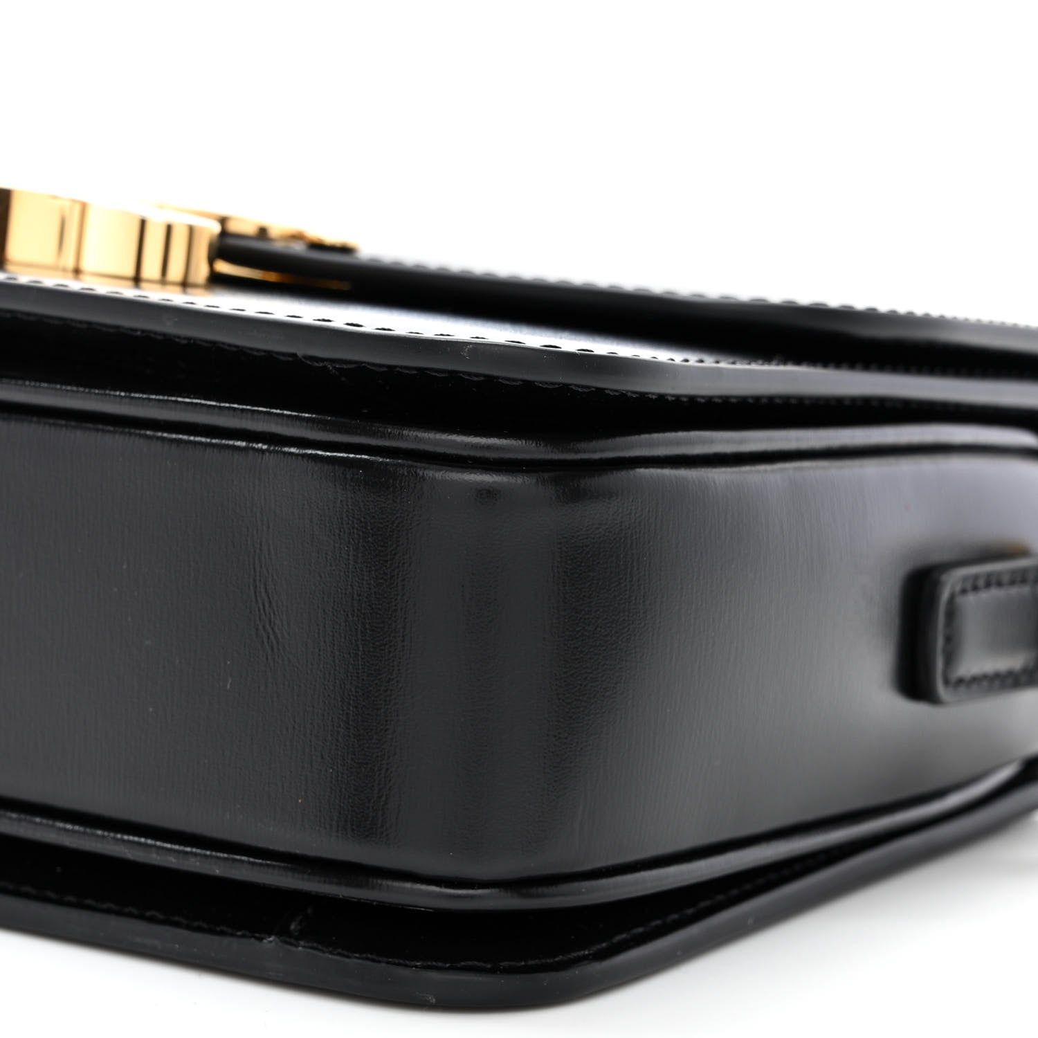 Celine Shiny Calfskin Teen Triomphe Black 11 of 11