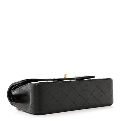 Chanel Lambskin Quilted Small Double Flap Black 4 of 13