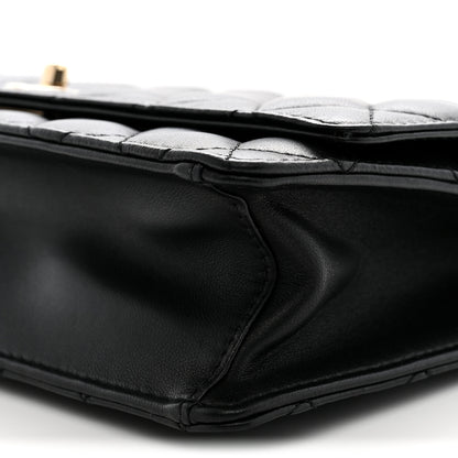 Chanel Lambskin Quilted Fantasy Pearl Flap Black 10 of 12