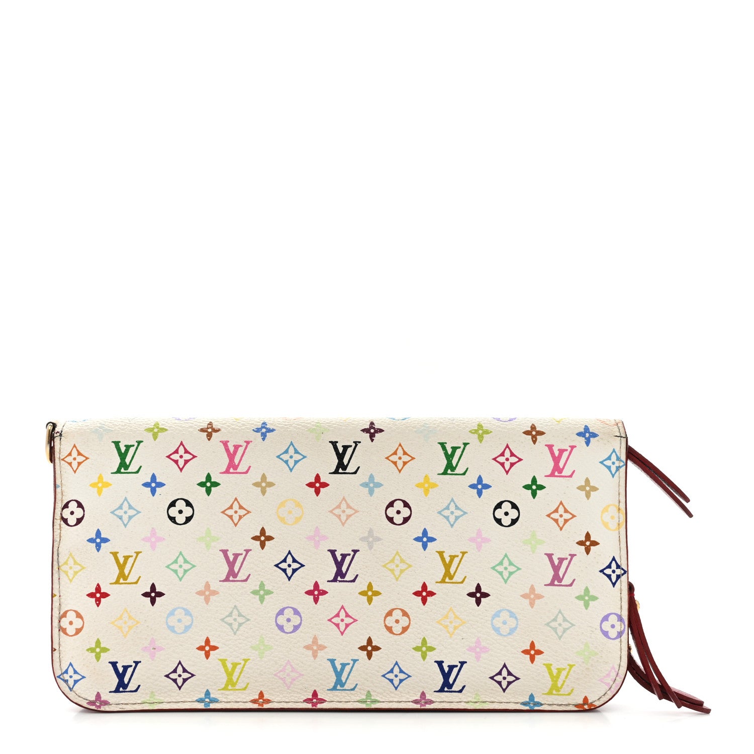 Louis Vuitton Monogram Multicolor Insolite Wallet White Figue 1 of 10