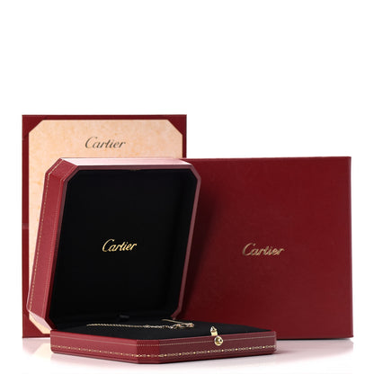 Cartier 18K Yellow Gold 2 Diamond LOVE Necklace 6 of 6