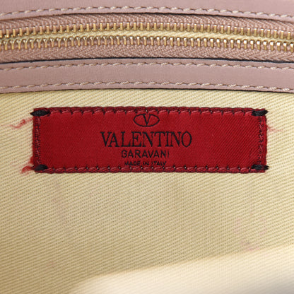 Valentino Garavani Vitello Small Rockstud Double Handle Tote Poudre 6 of 11